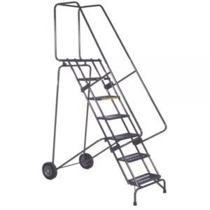 Ballymore FAWL-9G 9-Step Fixed Aisle Ladder 120"H Grip Strut