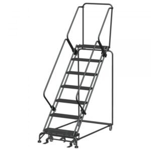 Ballymore SPL-7-X 7-Step Safety Lock Ladder 103"H Serrated