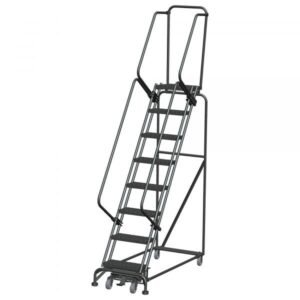 Ballymore WA082414P 8-Step Narrow Aisle Ladder 113"H Perforated