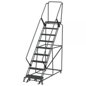 Ballymore SPL-9-X 9-Step Safety Lock Ladder 123"H Serrated