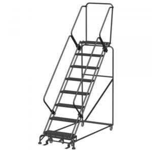 Ballymore SW832G 8-Step Rolling Ladder Safety Gate Grip Strut