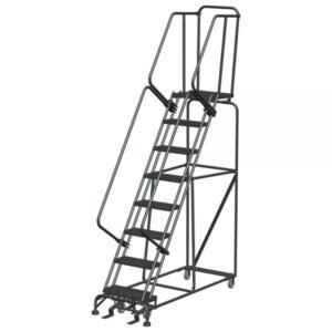 Ballymore 082421P 8-Step Narrow Aisle Ladder 113"H Perforated