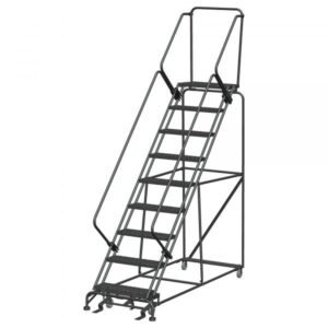 Ballymore SW932G 9-Step Rolling Ladder Safety Gate Grip Strut