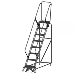 Ballymore SPL-8-X 8-Step Safety Lock Ladder 113"H Serrated