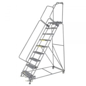 Ballymore PIP-9X 9-Step Pivoting Step Ladder 120"H Serrated