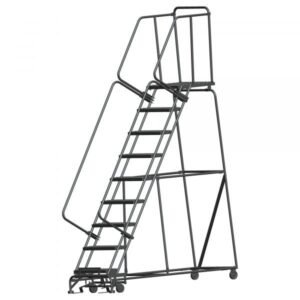 Ballymore 093221P 9-Step Rolling Ladder 123"H Perforated