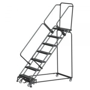Ballymore WA-SW72414G 7-Step Narrow Gate Ladder 103"H Grip Strut