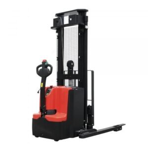 Ballymore BALLYPAL 22AG63 Semi-Electric Pallet Stacker 2200 lb Capacity 63-inch Lift Height (Adjustable Legs)**