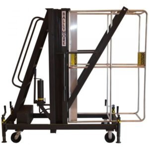 Ballymore BALLYPAL 35TSL157 Semi-Electric Pallet Stacker 3500 lb Capacity 157-inch Lift Height