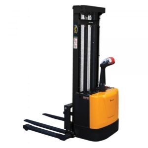 Vestil S-118-AA Powered Lift Pallet Stacker (2000 lb, 118in. High Lift)