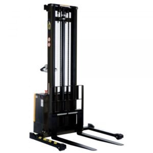 Vestil S-150-AA Powered Lift Pallet Stacker (2000 lb, 150in. High Lift)