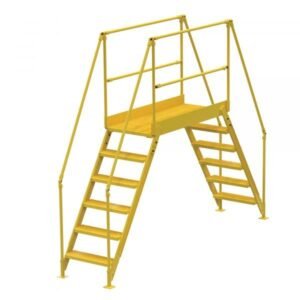 Vestil COL-6-56-44 Cross-Over Ladder (500 lb, 58.25in. Clearance)