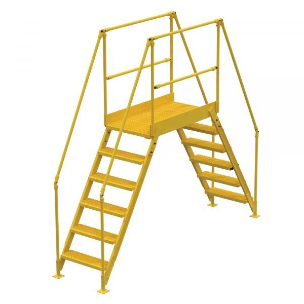 Vestil COL-6-56-33 Cross-Over Ladder (500 lb, 58.25in. Clearance)