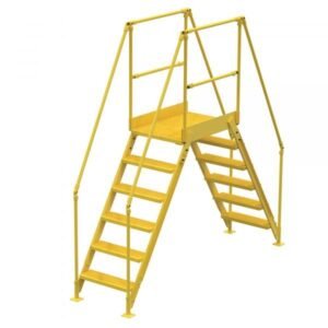 Vestil COL-6-56-23 Cross-Over Ladder (500 lb, 58.25in. Clearance)
