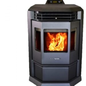 ComfortBilt HP22-Black Pellet Stove 50,000 BTU Heats 2,800 sq ft