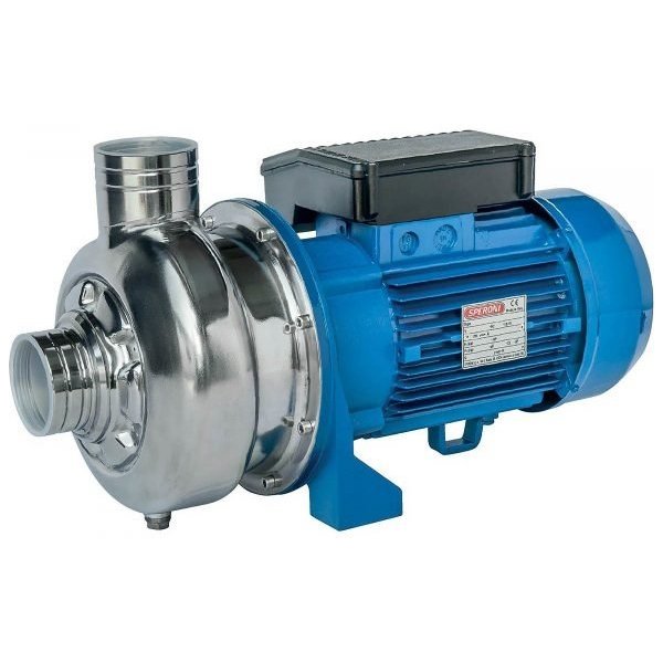 Speroni WX500-A/2.2 Dirty Water Stainless Steel Centrifugal Pump (17400 GPH, 3 HP, 2in)