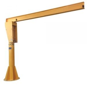 Caldwell A360-3-10/12 Floor Mounted Jib Crane - 6000 lb Capacity, 12 ft Boom