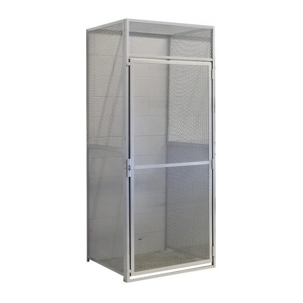 Hallowell U3288-6A-MB Premium Steel Locker, Six Tier (78"H x 36"W, Blue, Add-On)