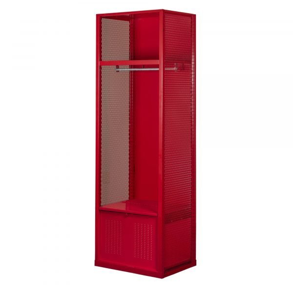 Hallowell WSNF482-1C-RR Welded Sport Locker Red Single Column Hallowell WSNF482-1C-RR Welded Sport Locker Red Single Column