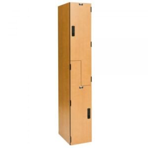 Hallowell PHL1282-ZA-E-FA Z-Tier VersaMax Phenolic Locker (Electronic Lock)