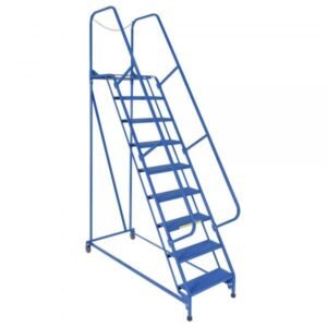 Vestil LAD-MM-9-P 9-Step Perforated Maintenance Ladder (120in. Height, Steel)