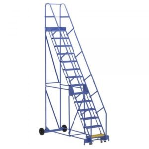 Vestil LAD-14-14-G 14-Step Grip Strut Warehouse Ladder (176" H)