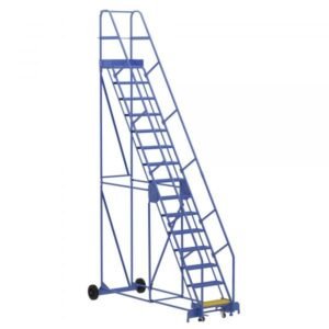 Vestil LAD-15-14-P 15-Step Perforated Warehouse Ladder (186" H)
