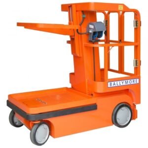 Ballymore SSTR630P Stainless Steel Rolling Ladder 6 Steps 93-inch Height Perforated Treads