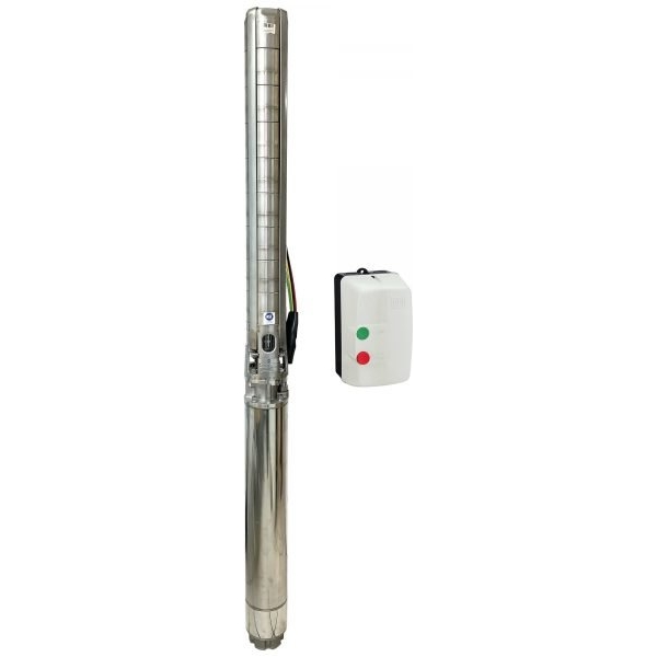 Gol A6X17CR07/06 6in Deep Well Pump SS (7380 GPH, 230V)