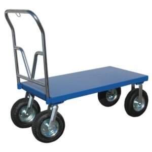 Vestil PNU-3060 Pneumatic Wheel Platform Cart (1500lb Capacity, 30in. x 60in.)