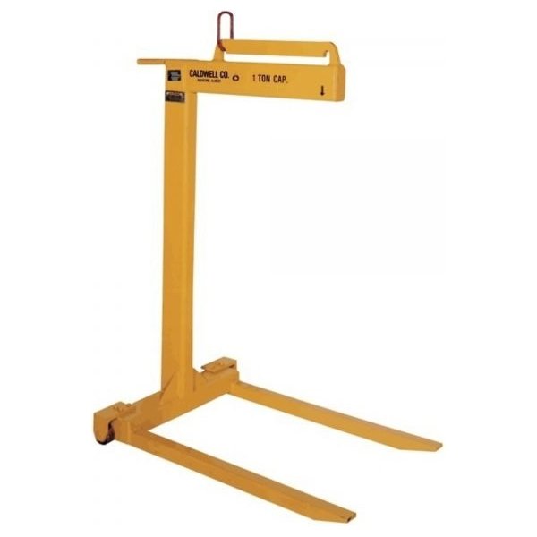 Caldwell 93W-1-48 2000lb Wheeled Pallet Lifter, 60in Raised