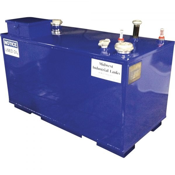 Midwest Industrial Tanks RTD-W-CC-500 Waste Oil Tank Double-Wall 500 Gallon