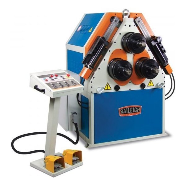 Baileigh R-H85 Hydraulic Double Pinch Roll Bender - 5in Flat / 4in Round