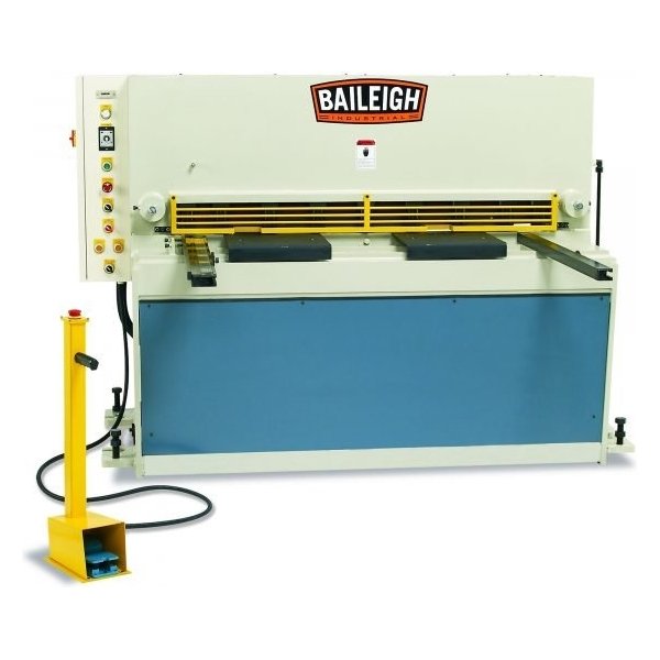 Baileigh SH-5210-HD 220V 3-Phase Heavy Duty Hydraulic Shear (52in. Width, 10 Gauge)