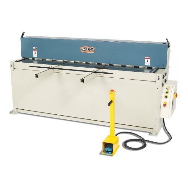 Baileigh SH-8010 Hydraulic Powered Shear - 80in Width, 10 Ga, 3PH 220V