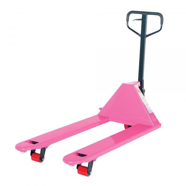 Vestil PM5-2748-PINK Pink Pallet Truck (5500 lb, 27 x 48) 2 Vestil PM5-2748-PINK Pink Pallet Truck (5500 lb, 27 x 48) - Image 2