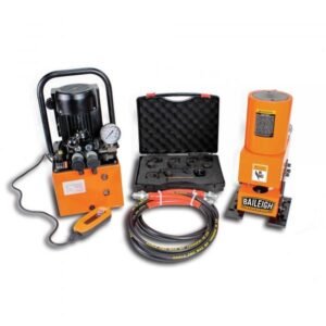 Baileigh HP-50H 50 Ton Hydraulic Punch - w/ 5 Sets of Punches