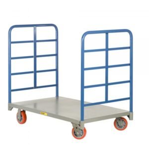 Little Giant DR-2460-6PY 3,600 lbs Double End Rack Platform Truck (24" x 60")
