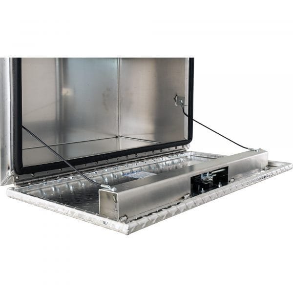 Buyers 1706510 48in Aluminum Underbody Truck Box Smooth Silver 2 Buyers 1706510 48in Aluminum Underbody Truck Box Smooth Silver - Image 2