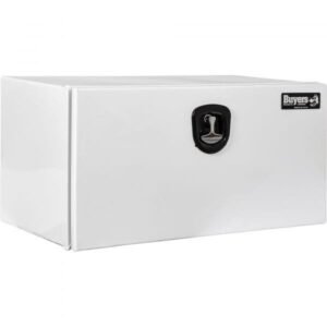 Buyers 1707990 60in Aluminum Underbody Truck Box Glossy White