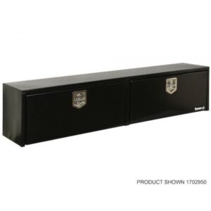Buyers 1702960 96in Carbon Steel Topsider Truck Box Glossy Black