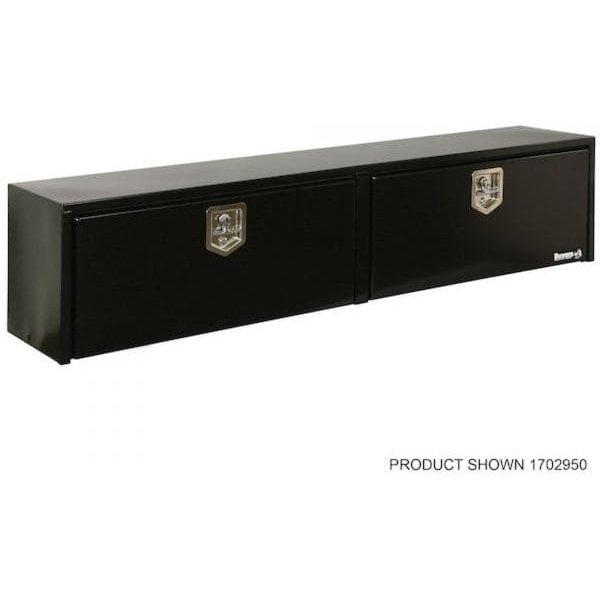 Buyers 1702960 96in Carbon Steel Topsider Truck Box Glossy Black