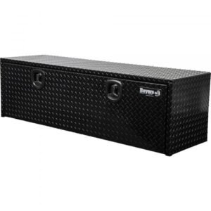 Buyers 1725147 72in Aluminum Underbody Truck Box Glossy Black