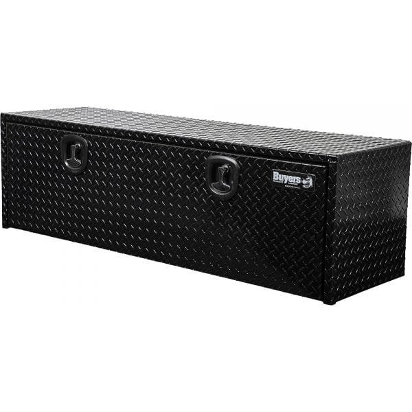 Buyers 1725147 72in Aluminum Underbody Truck Box Glossy Black