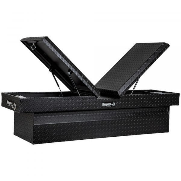 Buyers 1722305 71in Aluminum Gull Wing Truck Box Matte Black 2 Buyers 1722305 71in Aluminum Gull Wing Truck Box Matte Black - Image 2