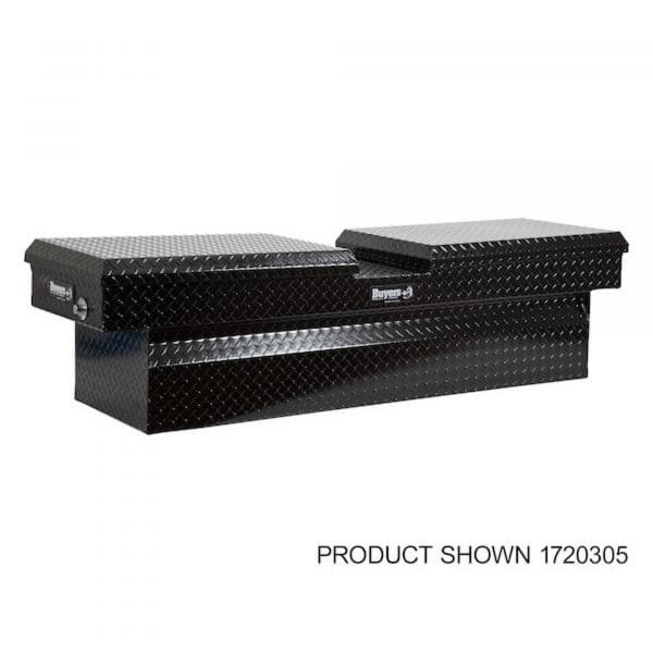 Buyers 1720318 71in Aluminum Gull Wing Truck Box Glossy Black Buyers 1720318 71in Aluminum Gull Wing Truck Box Glossy Black