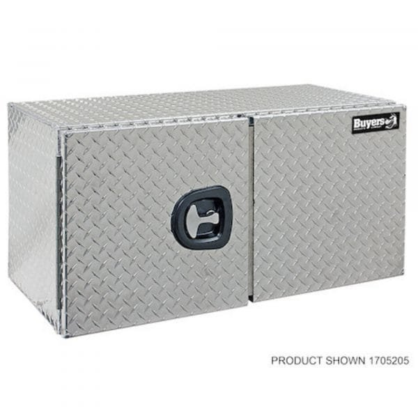 Buyers 1702250 60in Aluminum Underbody Truck Box Barn Door Diamond
