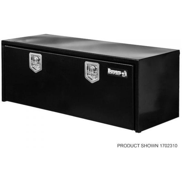 Buyers 1702325 72in Carbon Steel Underbody Truck Box Glossy Black