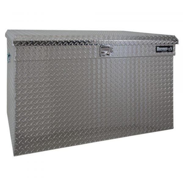 Buyers 1712120 49in Aluminum Diamond Plate All-Purpose Chest