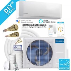 MRCOOL DIY-18-HP-230B 18k BTU, 20 SEER DIY Mini-Split Heat Pump (750 sq ft)